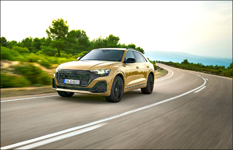 Audi Q8在台灣採55 TFSI S line quattro單一車型選擇，另有Black Edition套件版本（如圖）。