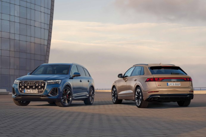 Audi新年式Q7／Q8休旅發表 標配抬頭顯示器即時掌握資訊 升級後輪輔助轉向從容駕馭