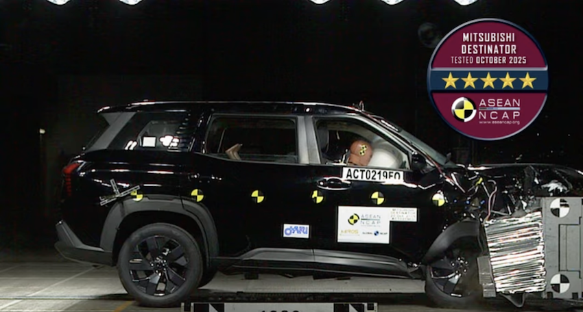 Mitsubishi Destinator 先在印尼推出，菲律賓也將跟進上市。（圖片來源：ASEAN NCAP）