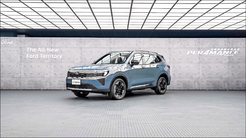 福特六和釋出全新國產中型休旅Territory，並啟動頂規車型預接單。