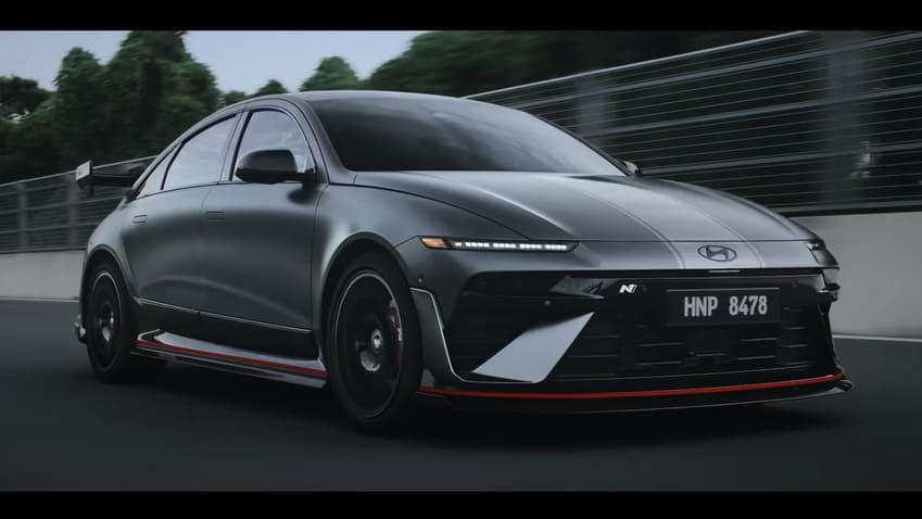 hyundai 推出專為小改款 Ioniq 6 N 量身打造的 N Performance 碳纖維套件。