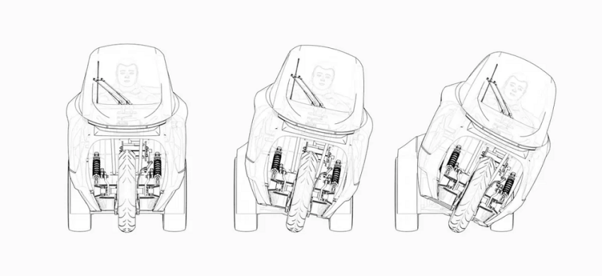 官方預告搭載特殊的「馬達樞軸關節」。
