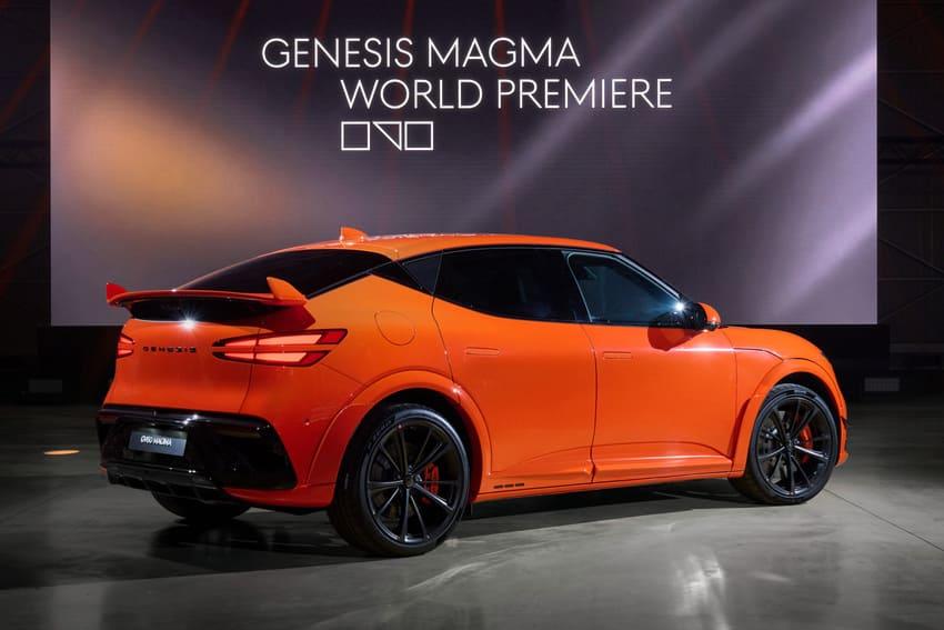 全新 GV60 Magma 擁有不容錯認的性能扮相。