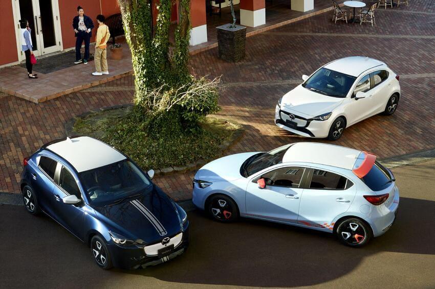 新年式 Mazda2 同樣擁有多款外觀套件可選。