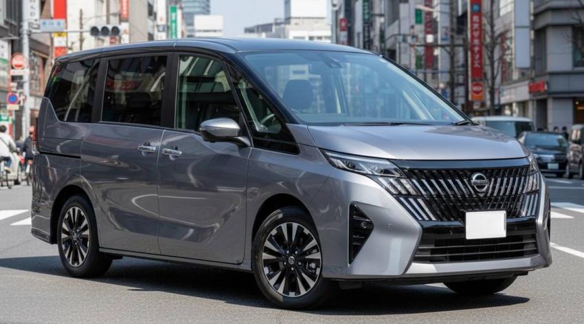 Nissan Serena 將推出小改款，外觀針對車頭進行調整。圖為預想圖。