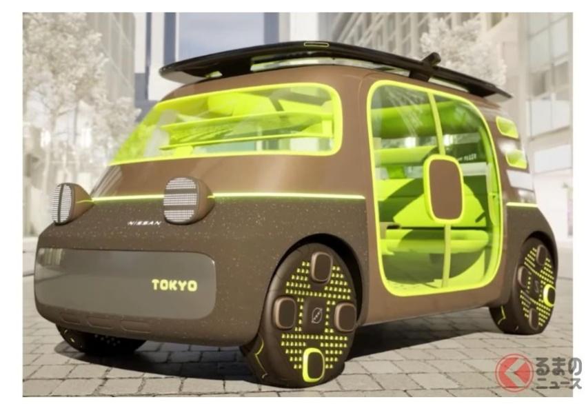 Nissan 全球設計中心釋出全新車款影片，造型復古可愛。