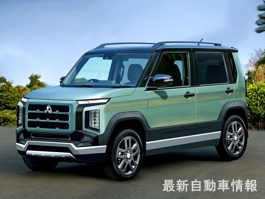 日媒指出三菱將復活 Pajero Mini，預計明年就會登場。圖為預想圖。