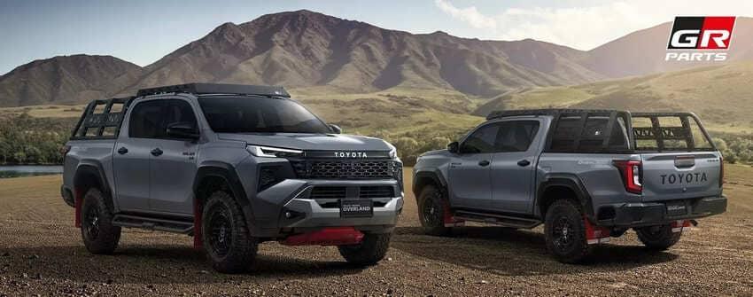 在 GR Parts 運動化套件的妝點之下，讓全新 Hilux Travo 變得更加帥氣有型，也強化後貨斗實用度。（圖片來源：Toyota）