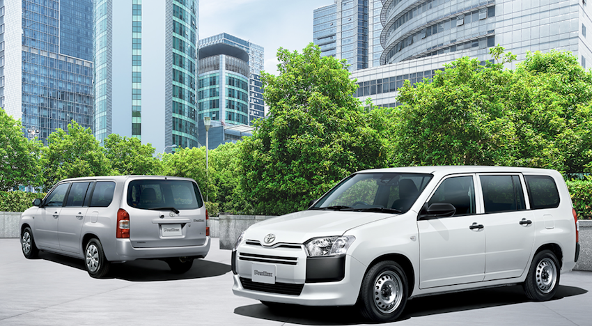 Toyota Probox 小改款發表，導入大量安全配備。