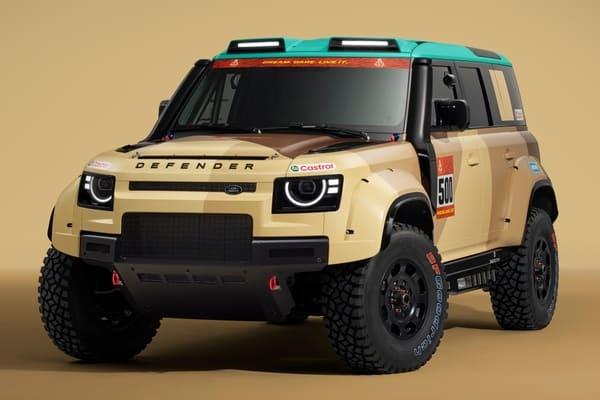 史上最強 Defender 專屬勁裝強勢現身！追加飛行模式挑戰達卡拉力賽