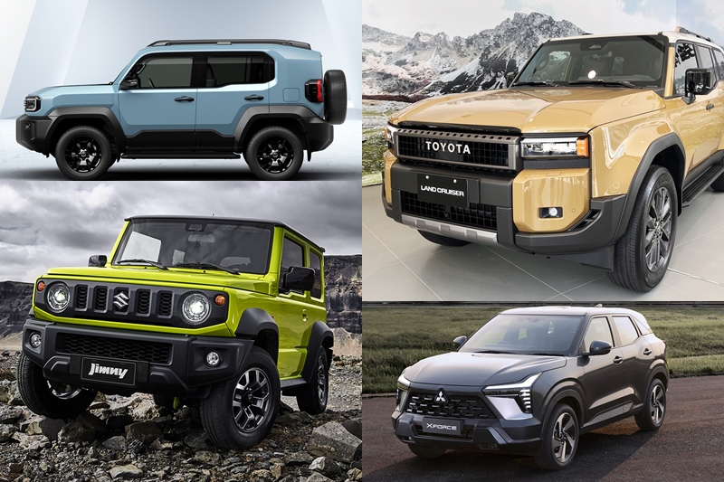 日系休旅搶攻越野市場　強悍風格征服山林