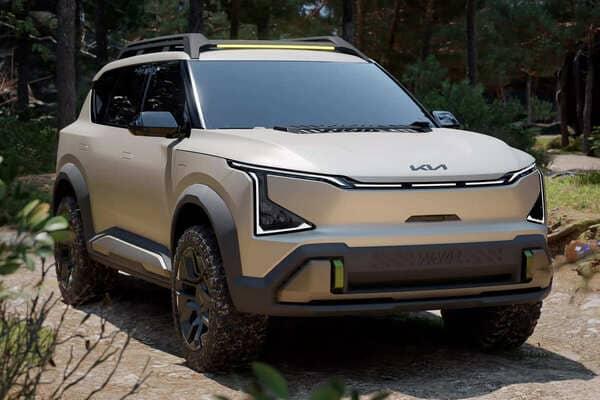 Kia 入門純電休旅 EV5 風格乍變！粗獷轉型展現戶外冒險精神