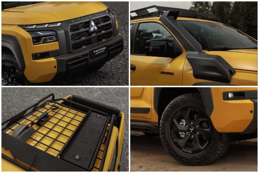 透過專屬配置強化粗獷氣勢及越野性能。