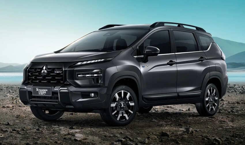 新年式外型看起來更具動感氣息，圖為 Xpander Cross HEV。