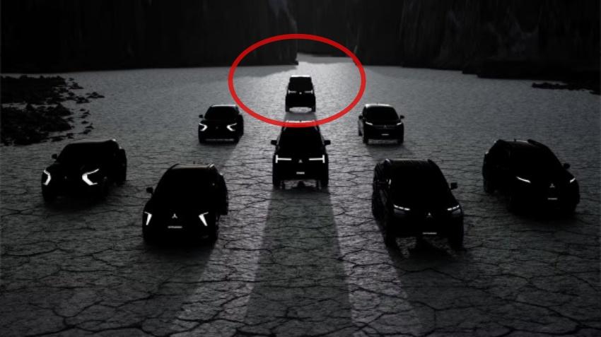 先前三菱的預告中便出現疑似新一代 Delica 的身影。