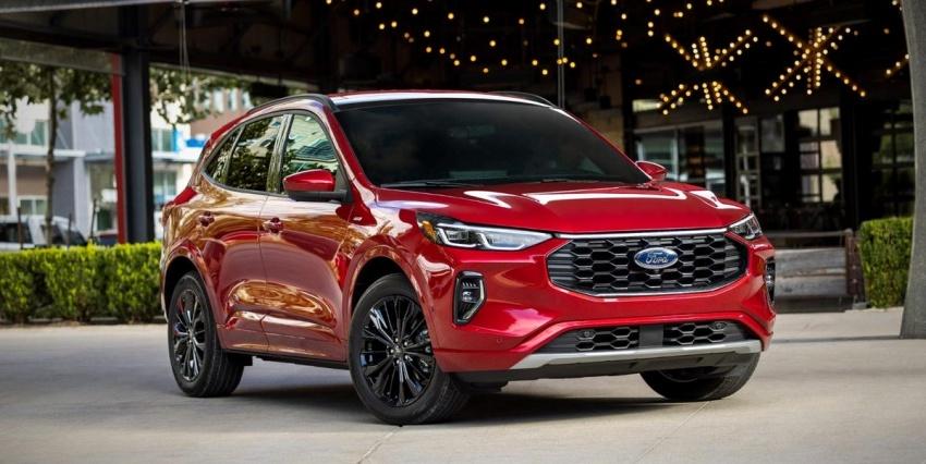 Ford Kuga 是唯一上榜的美系車款。