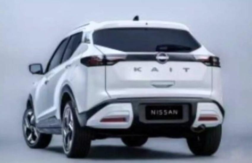 車尾能看出上一代 Kicks 的設計元素。