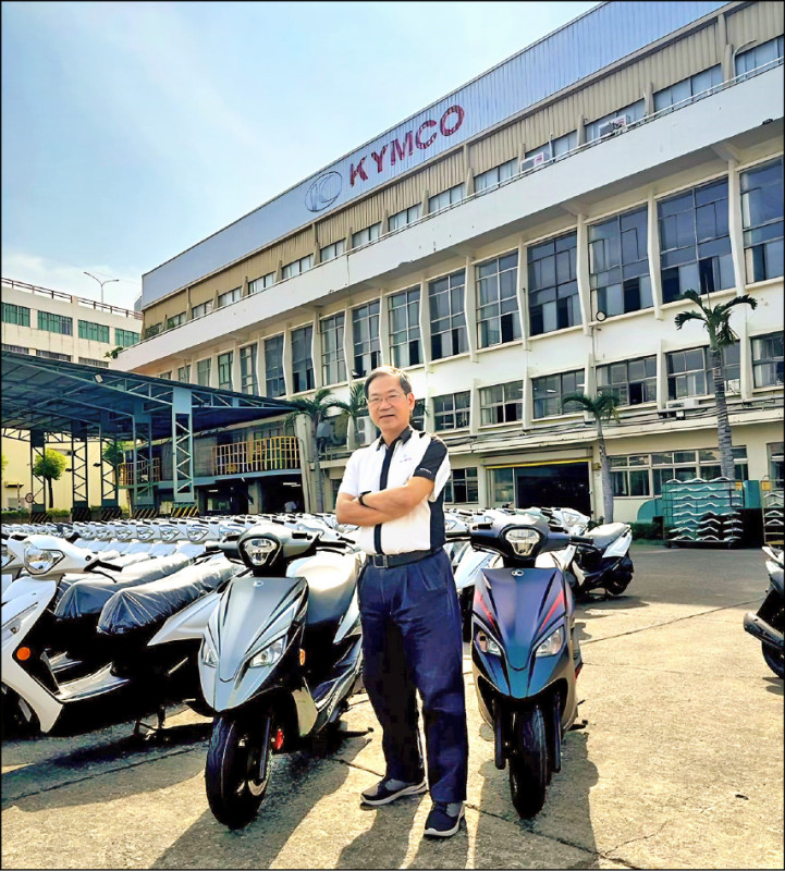 光陽推出新K1特仕版，提供雙動力選擇，預計將於12月6日由董事長柯俊斌（圖）公布詳細規格與售價。