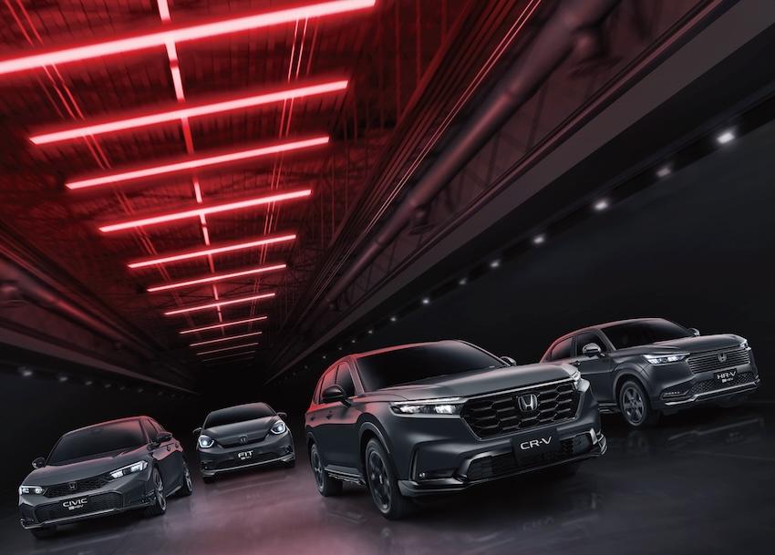 Honda 針對四大車系推出黑翼特仕版，並提供 5 年延長保固。