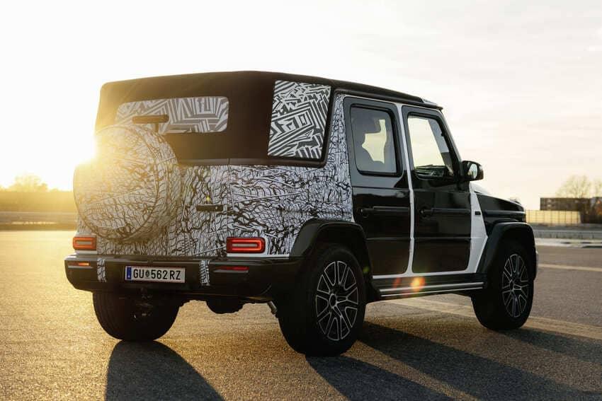 賓士宣布新款 G-Class Cabriolet 敞篷越野休旅已在奧地利完成首輪道路測試。