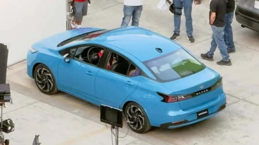Nissan 最入門小車 Versa 大改款實車曝光。