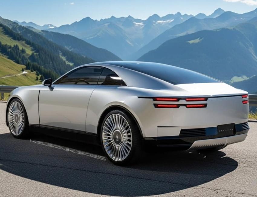 量產版 Century Coupe 有望化身純正轎跑，擁有跑格外型。圖為預想圖。