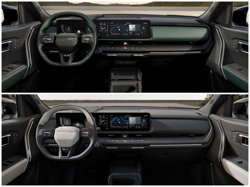 依照車型不同，內裝也呈現不同氛圍。上圖為 X-Line，ㄔ下圖為 GT-Line。