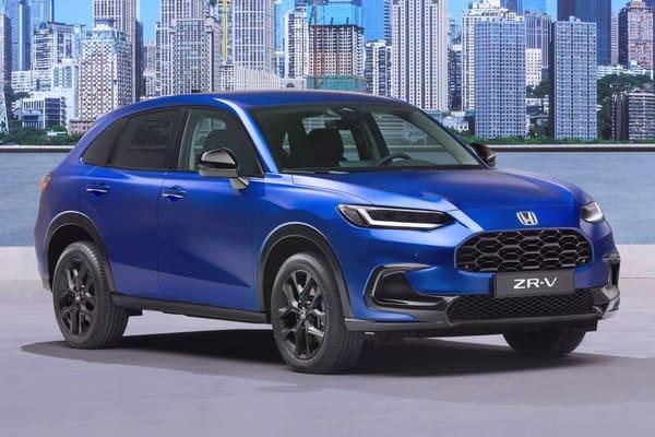 Honda 跨界跑旅 ZR-V 首度現身！預告將有油電加持 準備正式登台亮相