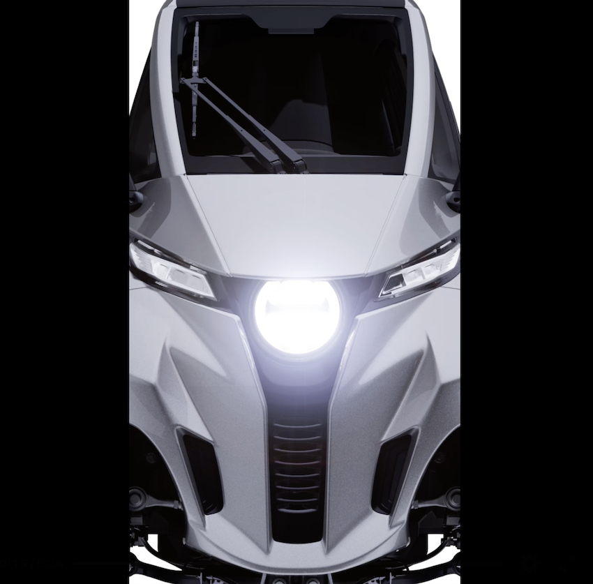 Lean 3 量產版影片裡的車頭下方造型略有不同。