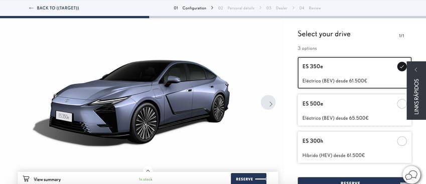 Lexus 全新大改款 ES 將在歐洲上市，西班牙官網已出現售價。