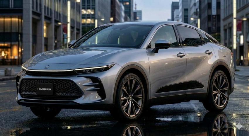 新一代 Toyota Harrier 預計 2027 年登場，外型設計上更偏 Coupe 跑格感。