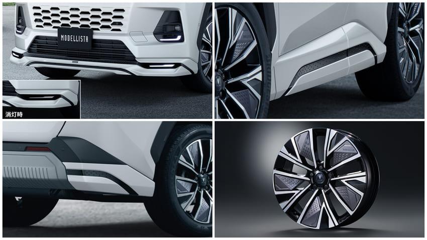 透過專屬空力套件及 20 吋雙色空力鋁圈強化動感都會風格。