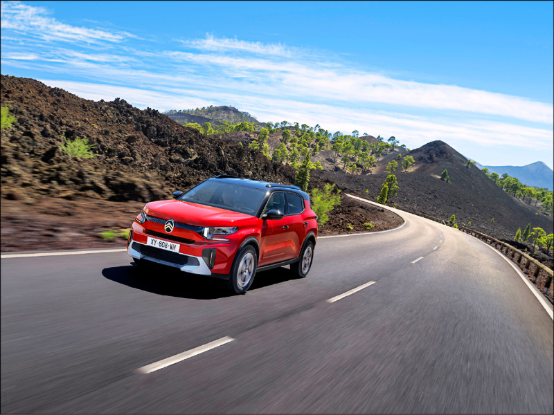 Citroen C3 Aircross定位為家庭休旅，外型略為方正，乘坐空間更寬敞有餘。