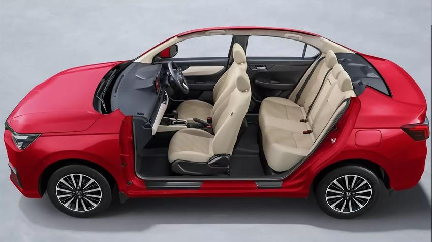 寬裕的車室空間也是 Amaze 的一大特點。