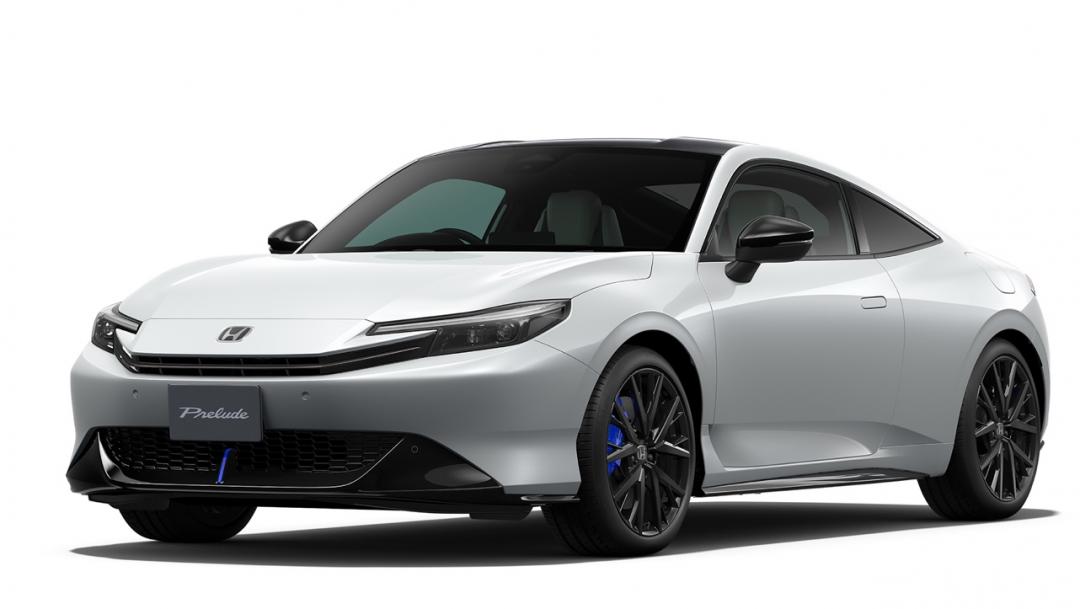 Honda Prelude是一款雙門轎跑車，擁有與概念車相去不遠的流線動感造型。