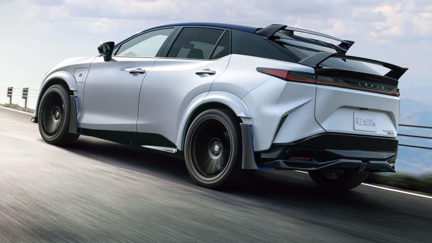 RZ 600e F Sport Performance 擁有 425.5 匹最大馬力輸出，以及 525 公里的續航力表現。