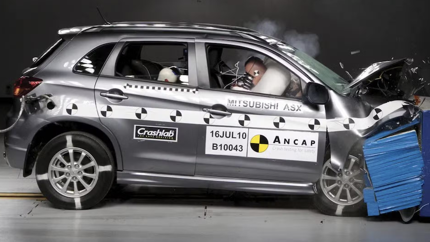 澳洲 Mitsubishi 總經理 Bruce Hampel 認為，ASX 雖然是四星評級，但仍相當安全。