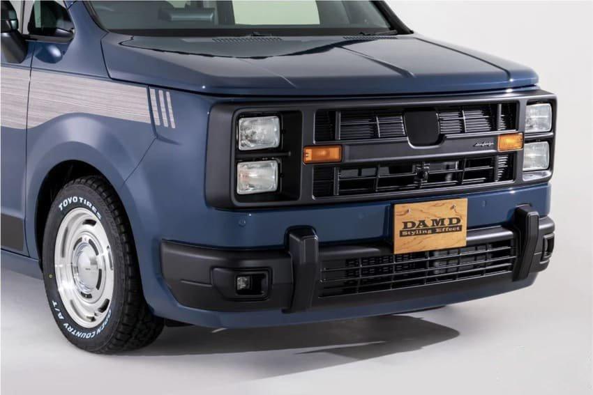 擁有向美式經典廂型車看齊的復古樣貌。