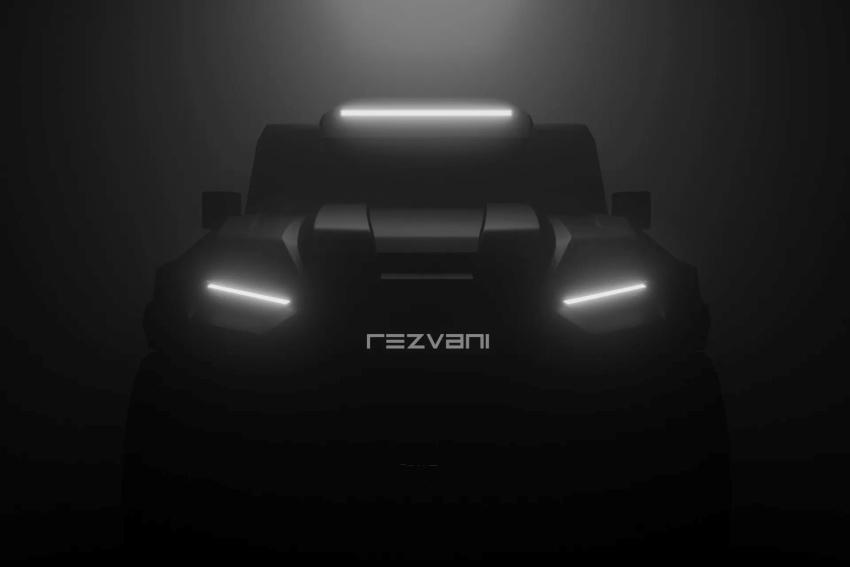 美國加州的獨立車廠 Rezvani 預告推出第三代 Tank。
