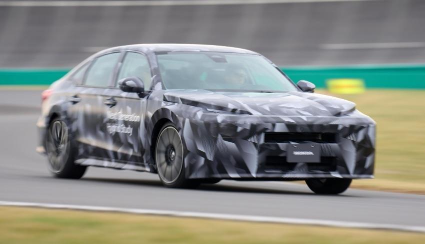 目前 Honda 已經展開新平台與新世代 e:HEV 系統測試。