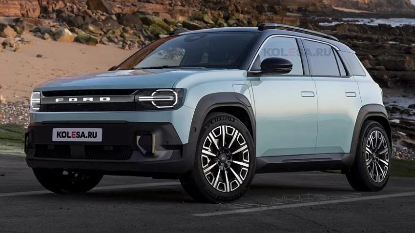 Ford Puma 將推新一代車型，透過與 Renault 合作實現。圖為預想圖。