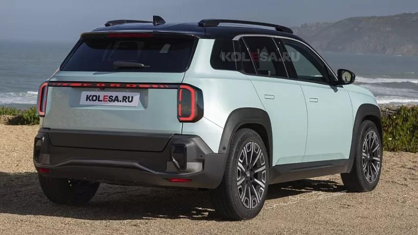 擁有科技感的外型元素以及較為方正的線條。圖為預想圖。