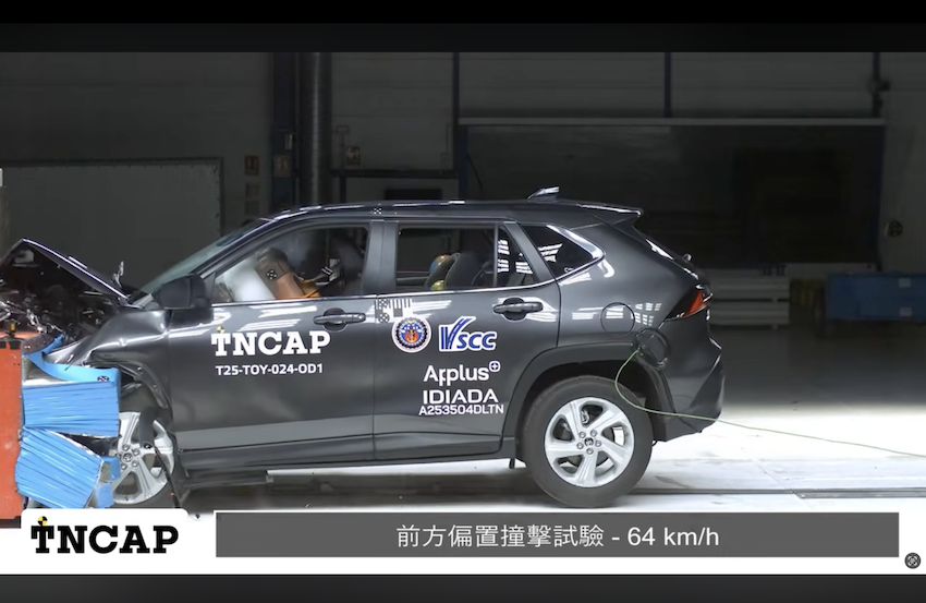 TNCAP 第四季受測車型成績：Hyundai Tucson L 拿三星 Toyota Yaris Cross 奪四星