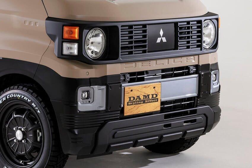 向初代 Pajero 越野休旅看齊的粗獷面容是 Dali 設計重點所在。