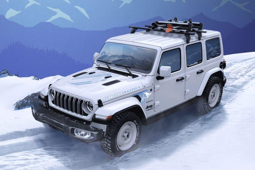 Jeep 在日本推出限量 150 台的 Wrangler Snow Trace 特仕版。