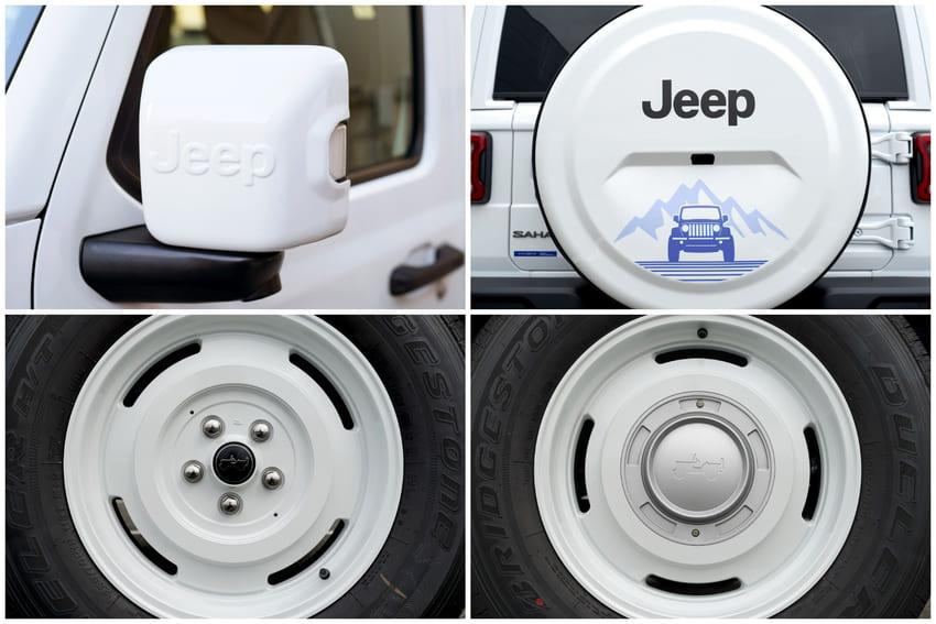 加裝專屬配備來強化滑雪設計主題。