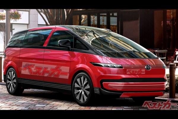 Toyota 經典 MPV Previa 有望以新平台、動力復活！延續圓潤設計風格