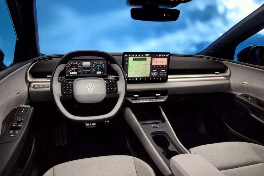 ID.Polo 內裝首度曝光，回歸實體按鍵設計，提供直覺化操作體驗。