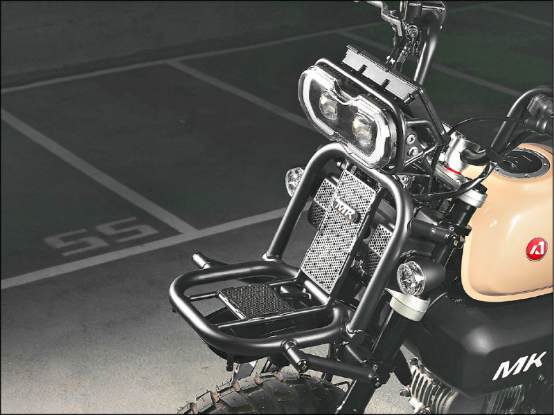 前後載物架更實用，從細節設計拓展更多使用可能性。