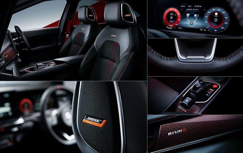 內裝同樣透過 Nismo 元素營造熱血氛圍。